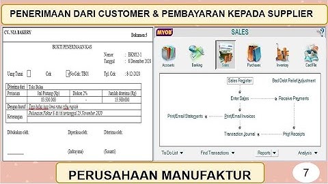 Sebutkan dan jelaskan program Komputer akuntansi yang digunakan pada perusahaan manufaktur