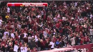 Trumbo's first career homer