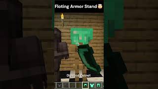 MINECRAFT ARMOR STAND TRICK! 😯|#minecraft #minecraftshorts #minecrafttips #gaming #viralshorts.