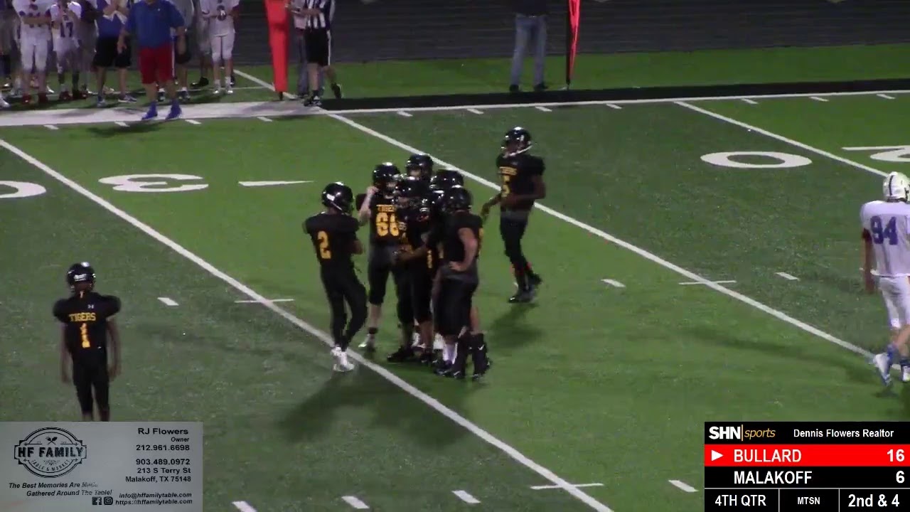 Middle School Football Bullard Panthers vs. Malakoff Tigers 10/24