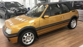 My 1993 Peugeot 205 1.9 CTI Cabriolet Walkaround Exhaust Sound, Drive & Electric Roof GTi