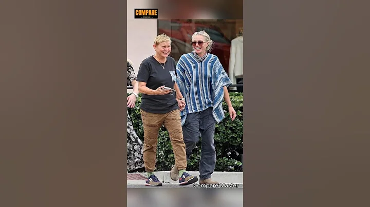 Ellen & Portia Share Laughs in Montecito 🌸 #shorts #ellendegeneres #portiaderossi