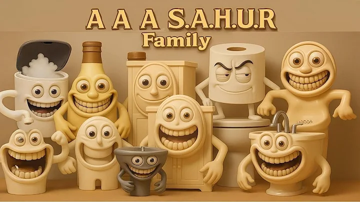 All A A A SAHUR Family Italian Brainrot Animals Meme