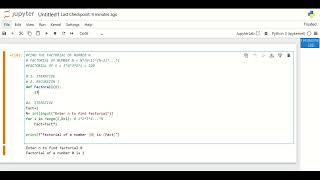 Python Program to Find Factorial of a Number | Recursion & Loop Method Explained | Beginner-Friendly