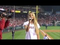 Madison Carney-"Take Me Out To The Ballgame" Angels vs Mets