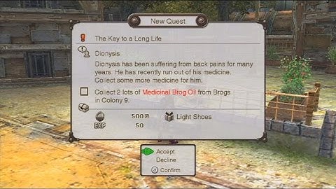 Xenoblade Chronicles - The Key to a Long Life - Colony 9