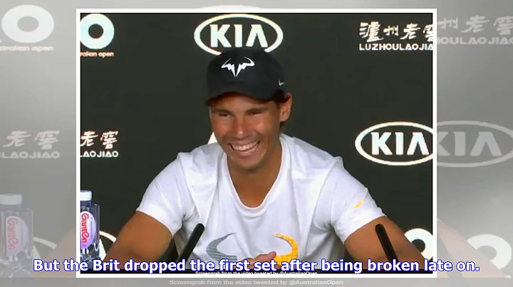 Nadal catches journalist asleep in his press conference