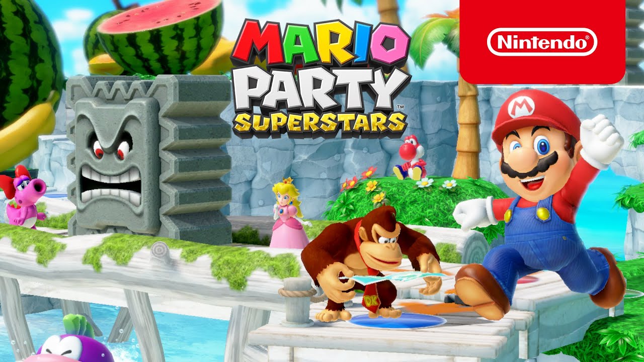 Jogo Super Mario Party SuperStars - Switch - Brasil Games