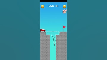 Draw Bridge puzzle level 1191 #game #gameplay #games #gaming #drawing #story1 #draw #trending#shorts