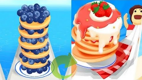 Pancake Run: Very satisfying and relaxing ASMR game Pencil Rush: