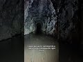 A 1-mile abandoned train tunnel from 1901.Rumored to be haunted.I went all the way in