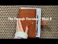 Flip Through Thursday / Week 6 February 2024 // Pink Planner Girl