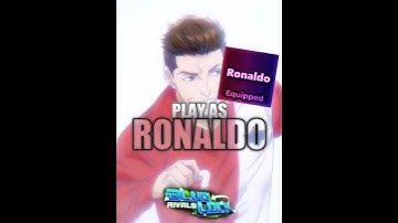 Play as RONALDO in Blue Lock: Rivals | #bluelock #bluelockrivals #roblox
