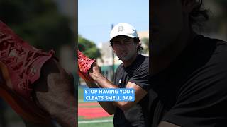 Stop Having Your Cleats Smell Bad