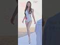 世界小姐TopModel赛21号选手慧酱泳装秀 #catwalktour #beauty #model #show