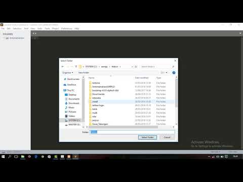 cara memasang codeigniter sampai bisa diakses di browser