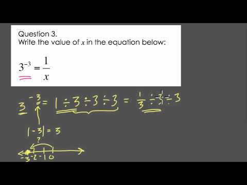 Laws of Exponents Worked Example 3 - YouTube