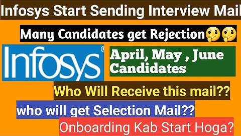 Infosys Start Sending Interview Result 2022#Infosys Rejection Mail#Infosys Offer Letter2022