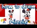 How To Draw Minnie Mouse