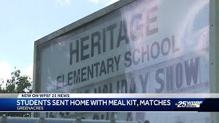 Kits meant to feed families mistakenly contain matches