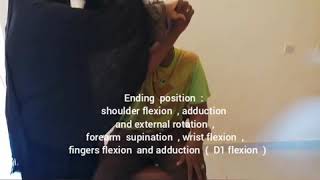 PNF D1 Flexion and extension upper extermity