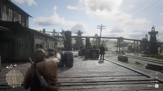 Red Dead Redemption 2 : Challenge - 3 Kills with Throwing Knife in 10 Seconds
