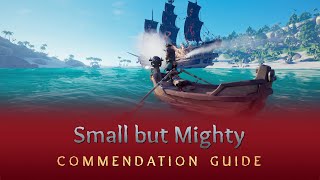 How to do the Small but Mighty Commendation in Sea of Thieves