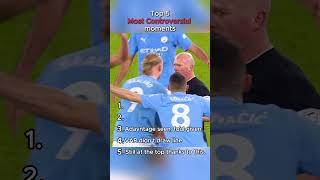 Top 5 most controversial moments in football