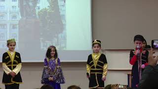 EAS EC LLC The 3rd Grade Students PYP Assembly in Azerbaijan Language