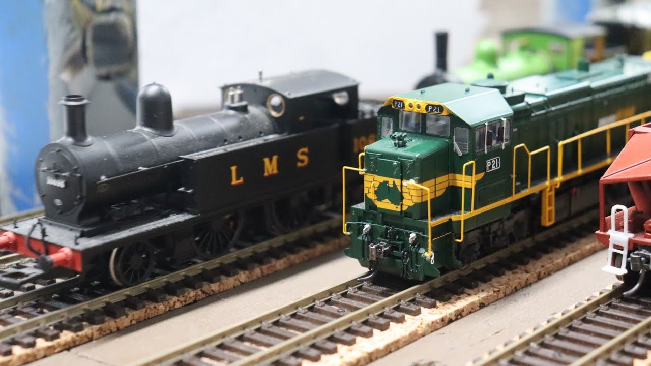 HO scale trains at the Corio model train club YouTube