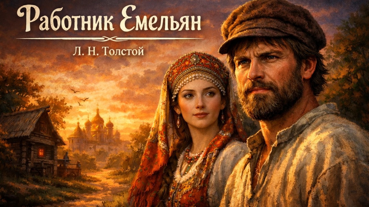 Рассказ «Работник Емельян» | Л. Н. Толстой | Аудиокнига
