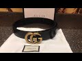 Ремень Gucci чёрный GG