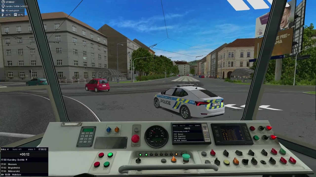 Simt linka 4 s Plzenskými KT8.