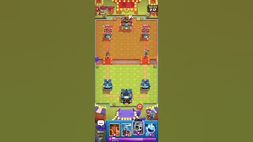 How to defend Bandit with 1 Elixir Skeletons (Both side)  #clashroyale #supercell