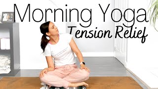 20 Minute Morning Yoga to Release Tension | Yoga with Rachel