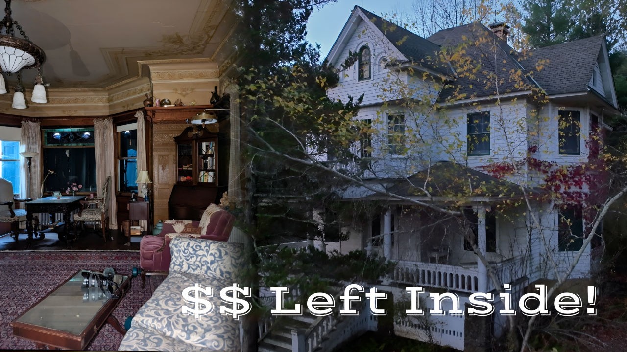 Incredible ABANDONED Victorian MANSION With EVERYTHING Left Behind