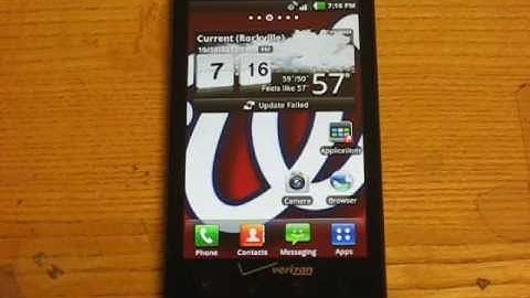 How to erase / reset LG Lucid ES840 personal data and phone settings
