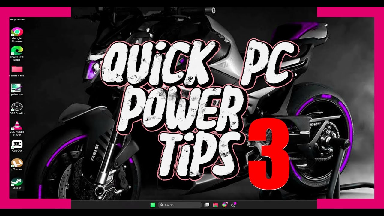 Quick PC Tips Ep3: Make Windows PC FASTER 2024