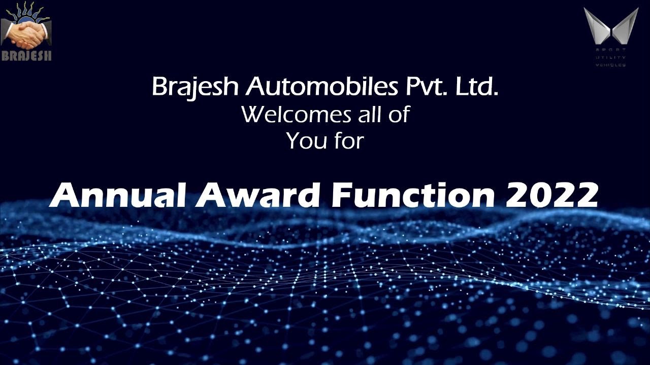 Brajesh Automobiles Annual Award Function 2022
