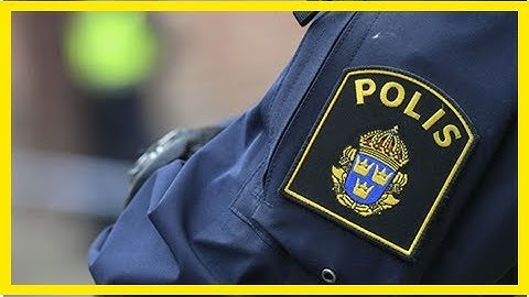 Svensk polis grep falsk finländsk polis