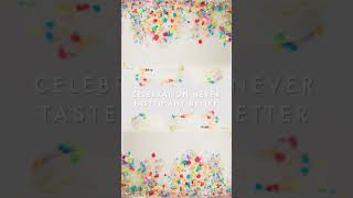 Celebrate With Isoject Birthday Cake