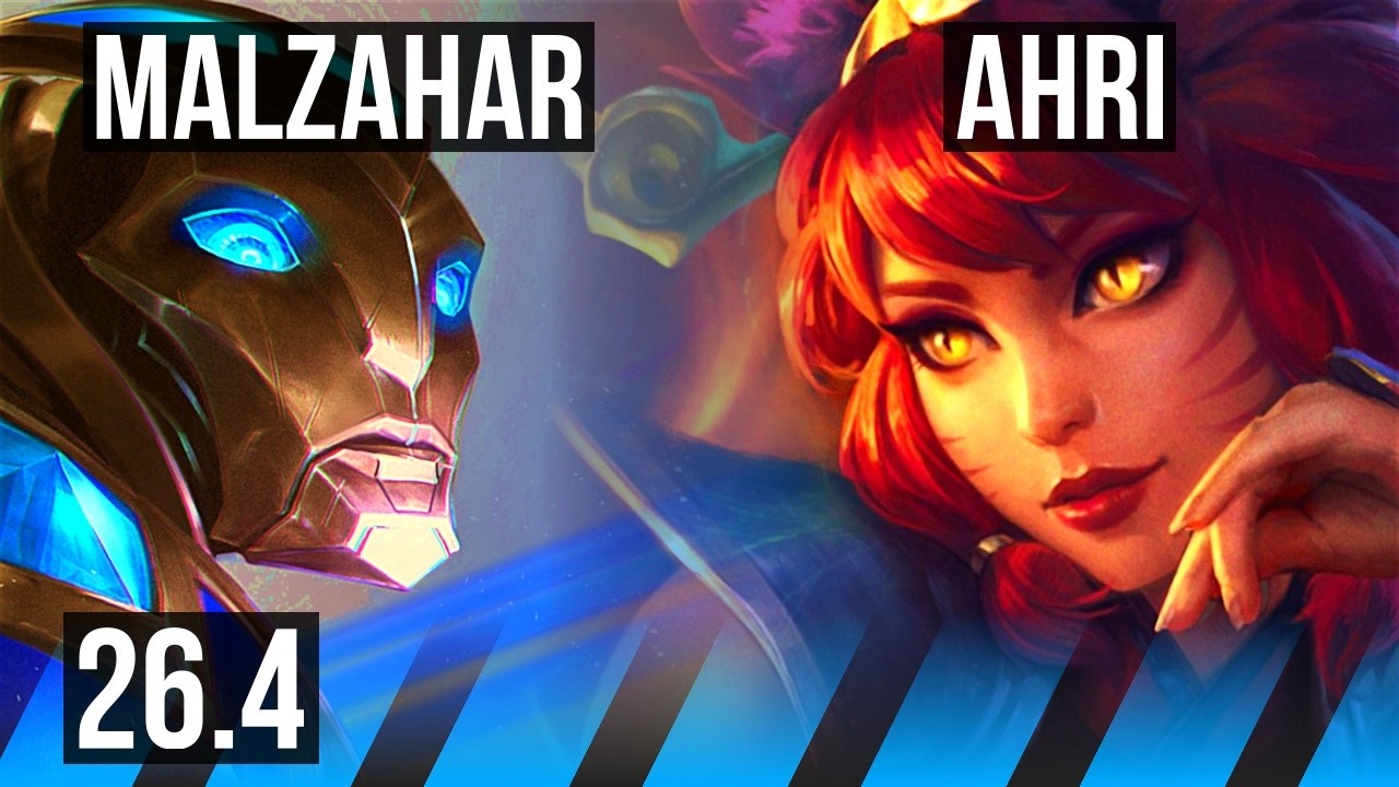Watch Malzahar beat Ahri in Challenger elo! 
Learn what runes to use, what items to build, understand how to lane, teamfight, and outplay your opponents as #Malzahar. 
/// #LeagueOfLegends high elo replay 
 
Thank you for watching! 
Did you learn something new? Share it in the comments! 
If you liked this video, please leave a thumbs up, if you disliked it, be sure to give me feedback in the comments. I appreciate your support! 
 
~~~| DOMISUMREPLAY |~~~ 
High elo replays for every role and champion. Improve your gameplay. Many uploads per day. 
 
~~~| WATCH MORE |~~~ 
Main channel: https://www.youtube.com/channel/UChkYqBSmrYsPjOTK2N4pdWg?sub_confirmation=1 
Malzahar channel: https://www.youtube.com/channel/UCo7W7yD6nSyjqP5fSNglntQ?sub_confirmation=1 
 
More replays of: 
- Malzahar vs Ahri: https://www.youtube.com/playlist?list=PLvVLE7Rk-krln-LUeEpt707FXa_qzvEai 
- Malzahar MID: https://www.youtube.com/playlist?list=PLvVLE7Rk-krljvTBcnN_UZiPE_2Gd2ZJG 
 
~~~| MATCH INFO |~~~ 
GAME TYPE: Ranked Solo/Duo 5v5 
REGION: BR 
AVERAGE RANK: Challenger 
SEASON: Season 2026 
PATCH: 26.4 
 
~~~| SPECTATED PLAYER |~~~ 
CHAMPION: Malzahar 
SKIN: Hextech Malzahar 
RANK: Challenger 
RIOT ID: ReR # br1 
OP.GG: https://op.gg/summoners/br/ReR-br1 
RUNES: SORCERY - Arcane Comet, Manaflow Band, Transcendence, Scorch; INSPIRATION - Cash Back, Cosmic Insight (Adaptive Force + Adaptive Force + Health Scaling) 
 
~~~| OPPONENT |~~~ 
CHAMPION: Ahri 
RANK: Master 
RUNES: SORCERY - Summon Aery, Manaflow Band, Absolute Focus, Scorch; INSPIRATION - Magical Footwear, Triple Tonic (Attack Speed + Adaptive Force + Health Scaling) 
 
I am not one of the summoners playing in the matches uploaded to this channel, so I am unfortunately unable to answer questions about decisions made by the summoners in the game. 
 
played at 2026-02-23 10|33|51 (CET); rec on wd-panther at 2026-02-25 01|24|32 (CET); mtdt at 2026-02-25 02|12|56 (CET); BR-3210061812-MID-BLUE