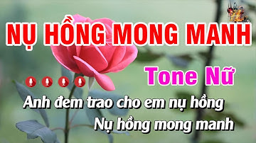 Karaoke Nụ Hồng Mong Manh. Phượng Trần và Tân Phương trình bày 