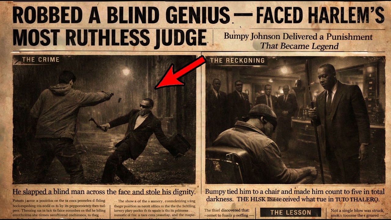 1961: Man Robbed Ray Charles Because He Was Blind — Bumpy Made Him Wish He Was Blind Too