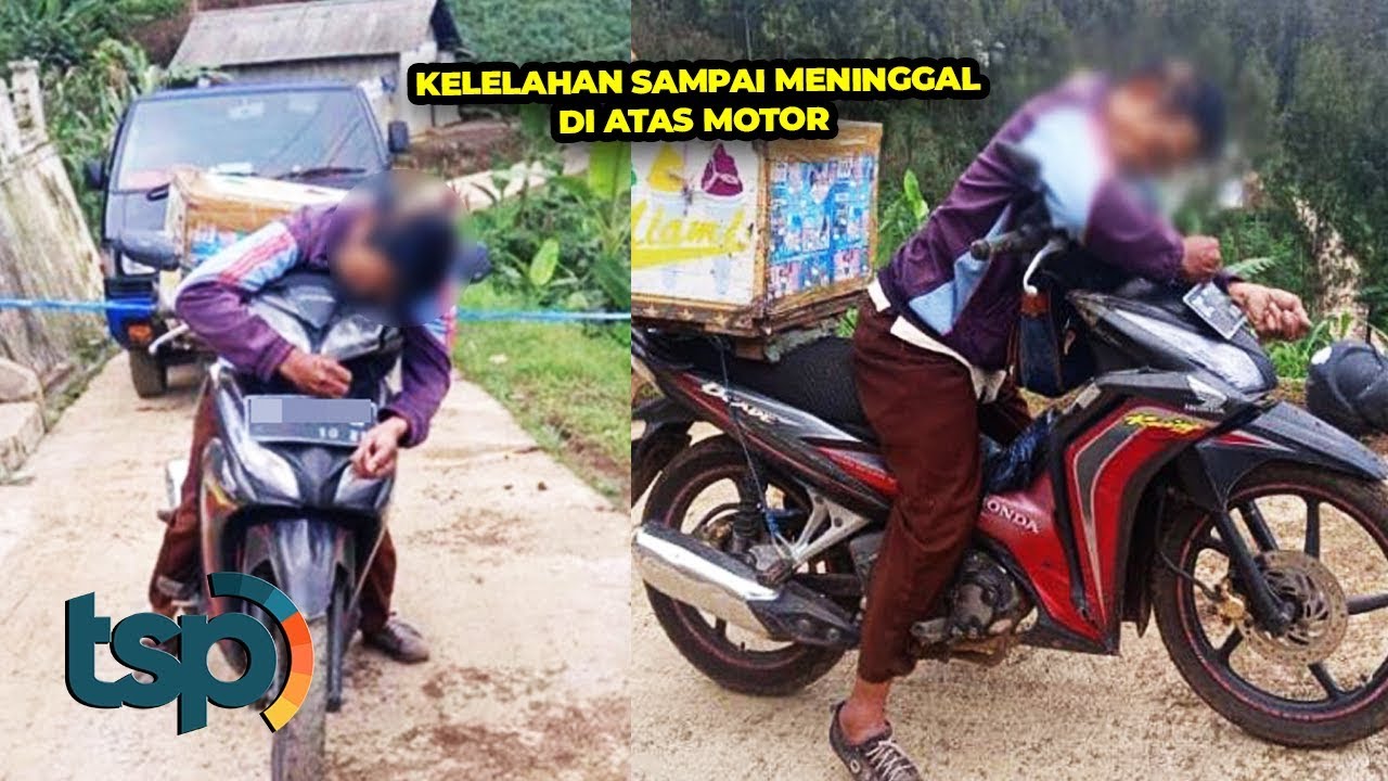 Diduga Kelelahan Bapak Penjual  Es Krim Ini Meninggal di 