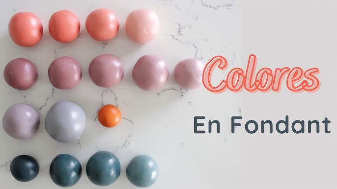 COMO TEÑIR FONDANT DE COLORES - (ROJO/NEGRO/PIEL Y MAS) 