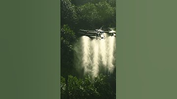 Have you ever seen an agriculture drone in action? 🤔 DJI Agras T50 & T25 spraying over a farm
