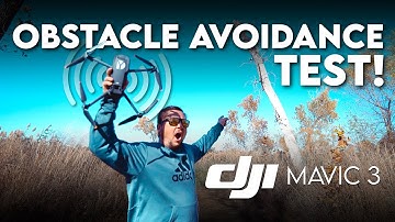 DJI Mavic 3 / OBSTACLE AVOIDANCE TEST!