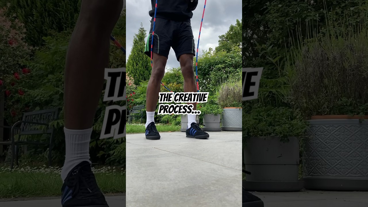 The creative process: How I come up with new footwork/ dance moves for skipping
