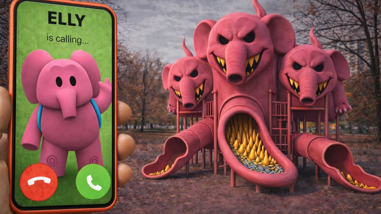 CURSE of ELLY SLIDE EATER VS POKOYO SLIDE EATER — ELLY Transformation